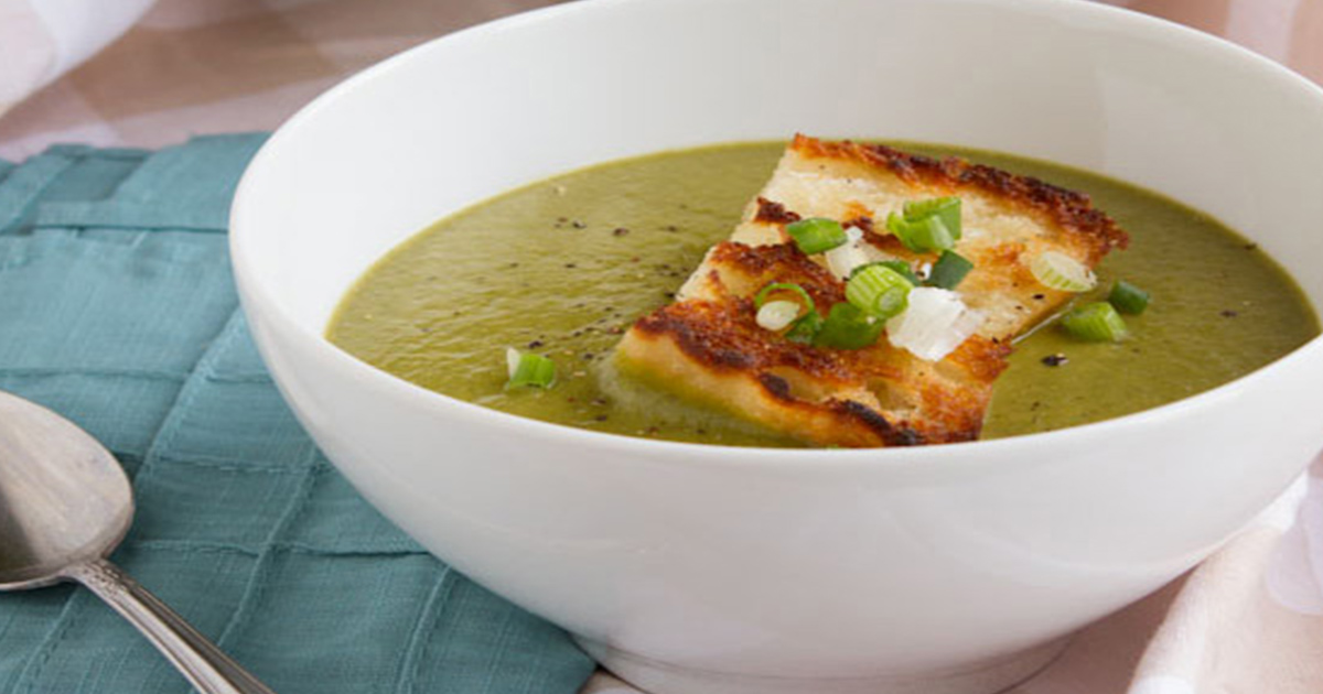 Spinach and Goat Cheese Soup Healthful Pursuit