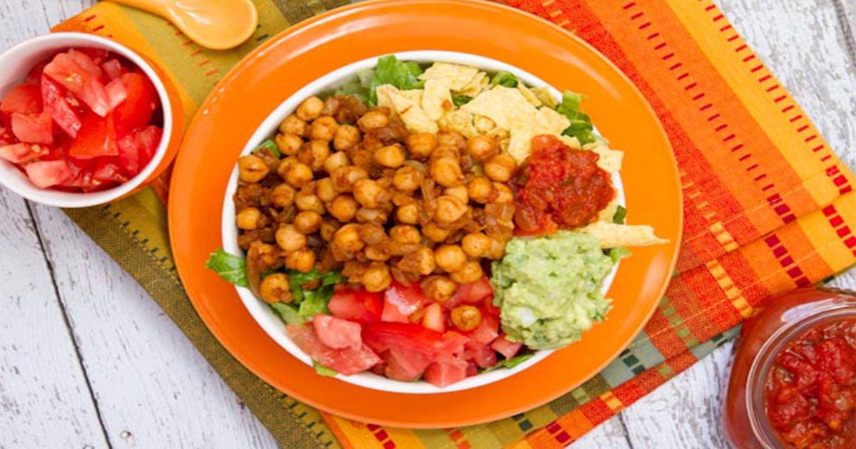 Ultra-Easy Vegan Taco Salad - Healthful Pursuit