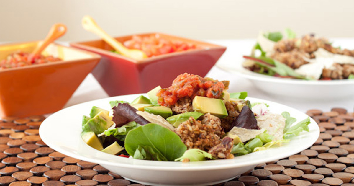 Vegan Taco Salad | Healthful Pursuit