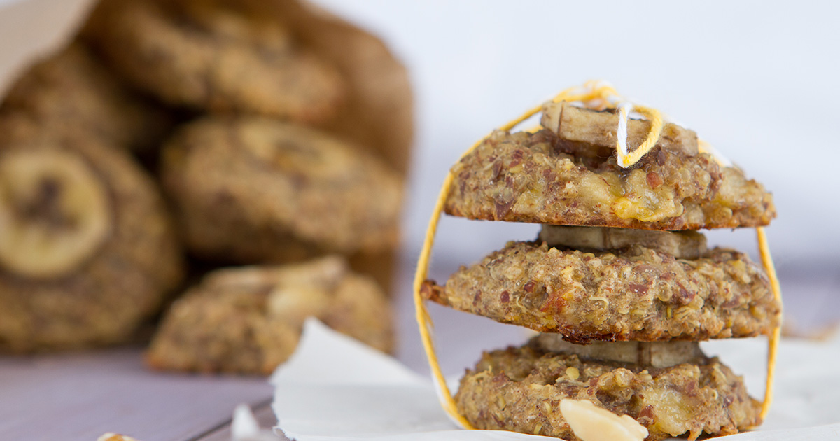 Vegan Quinoa Banana Bread Cookies Healthful Pursuit