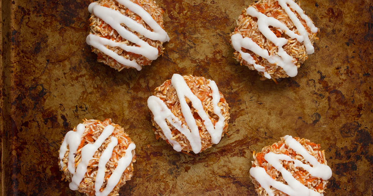7-Ingredient Chewy Carrot Cake Cookies - Healthful Pursuit