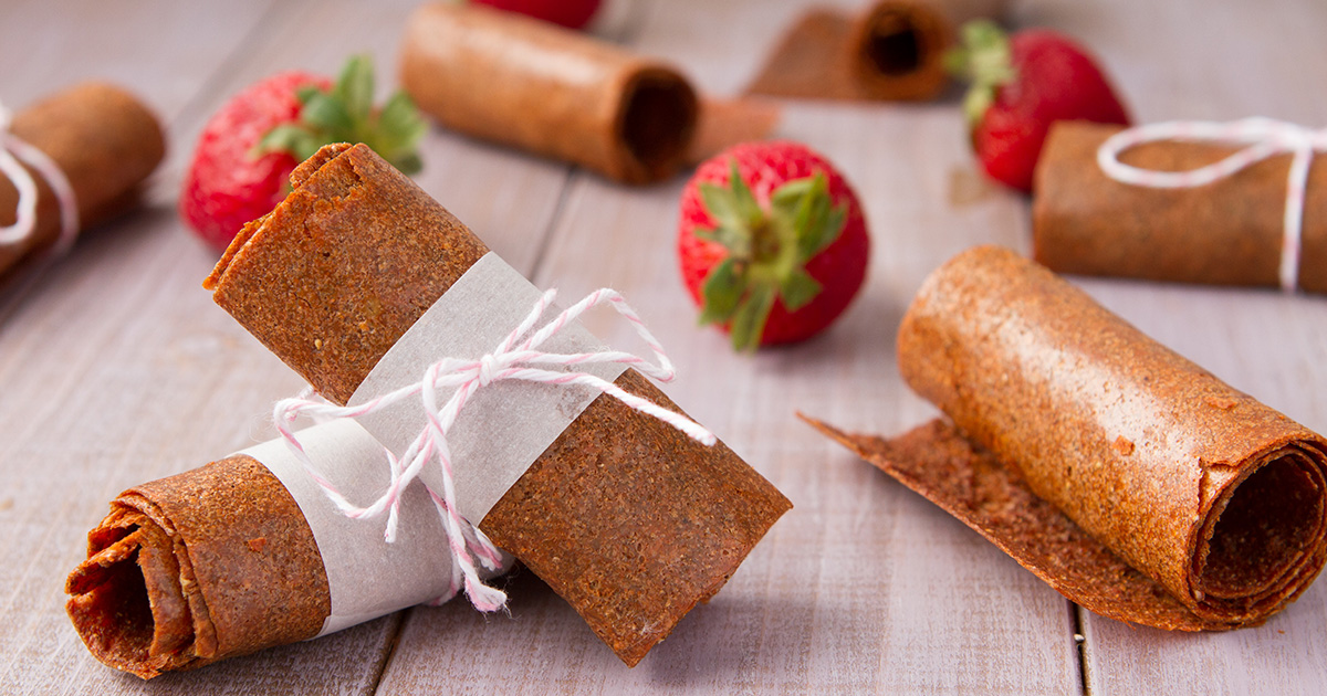 Fruit & Veggie Smoothie Leathers Healthful Pursuit