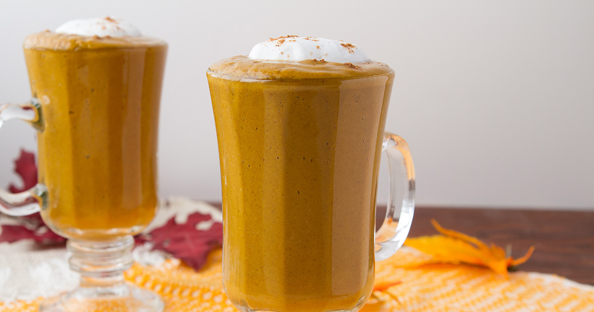 Pumpkin Spice Latte Smoothie - Healthful Pursuit