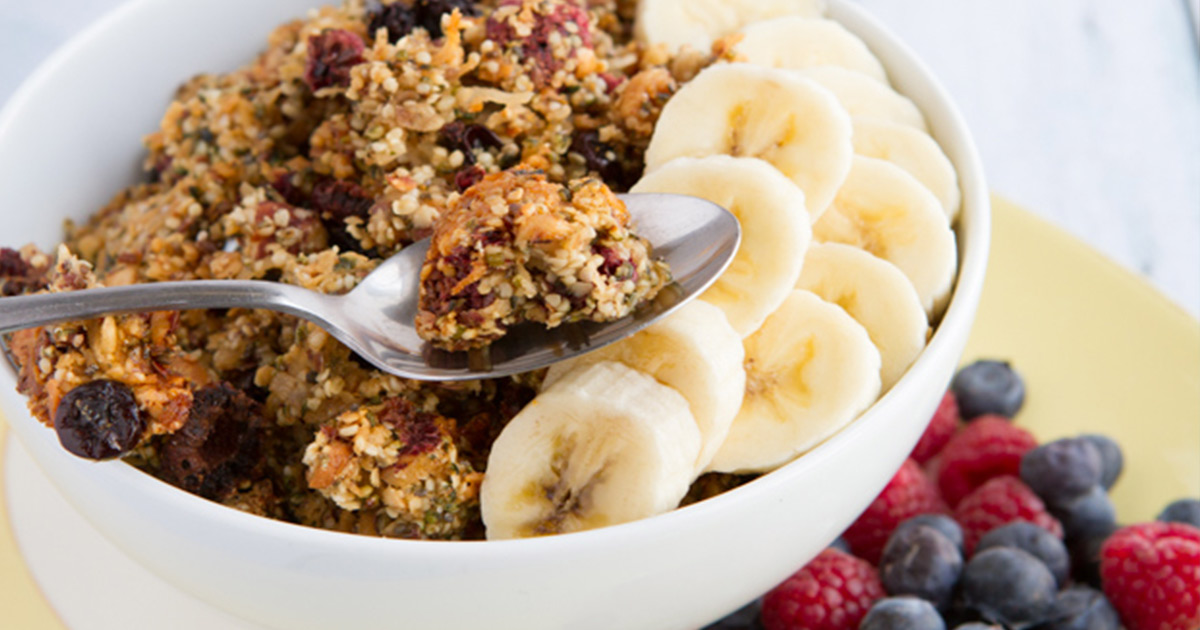 Grain-free Berry Granola - Healthful Pursuit