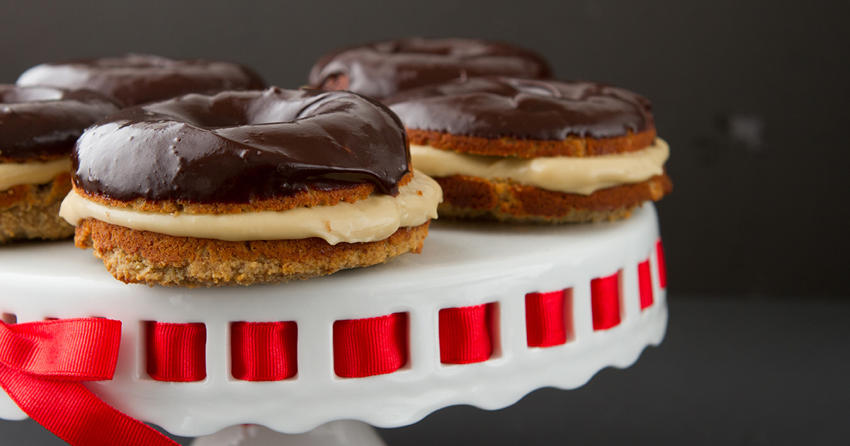 Paleo Boston Cream Donuts - Healthful Pursuit
