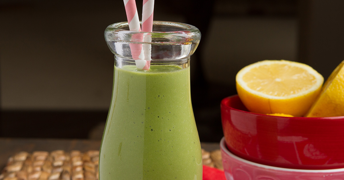 Fruit-free Green Smoothie - Healthful Pursuit