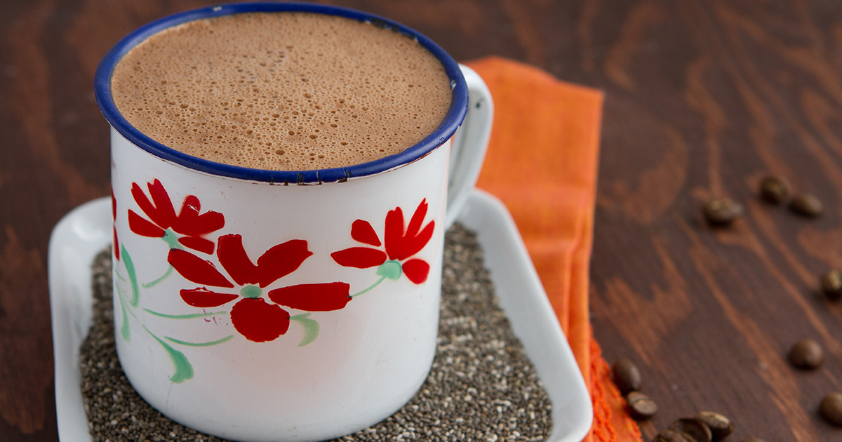 Rocket Fuel Cafe Mocha with Chia - Healthful Pursuit