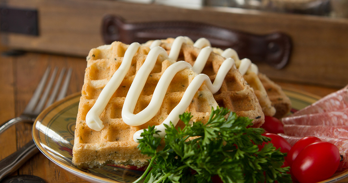 Paleo “Corn”bread Waffles - Healthful Pursuit