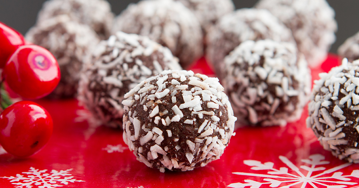 Keto Grainfree Rum Balls Healthful Pursuit