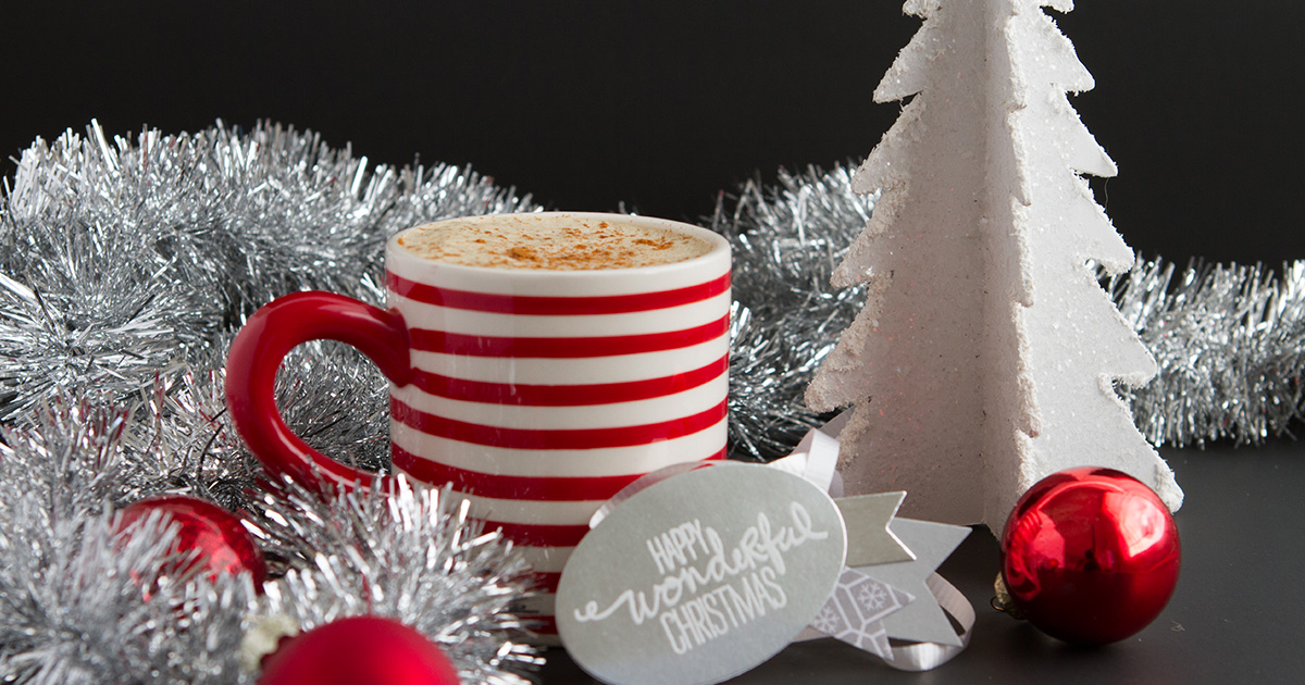 Dairy-free Eggnog Rocket Fuel Latte - Healthful Pursuit