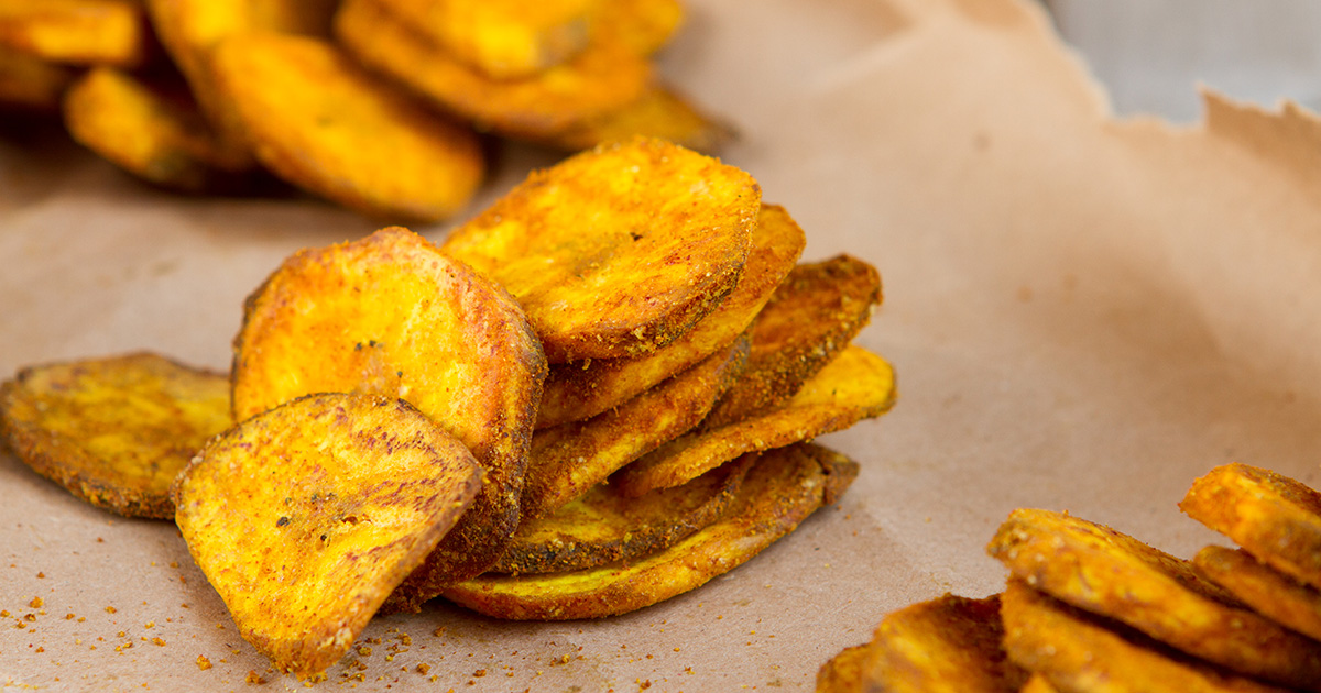 Turmeric Plantain Chips Healthful Pursuit