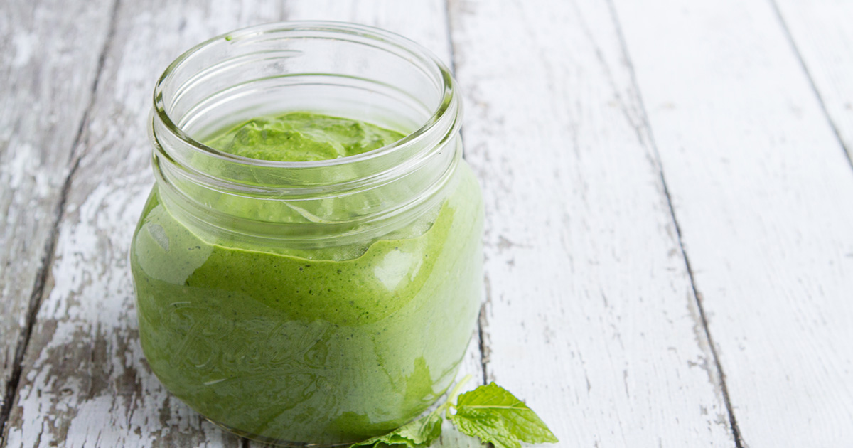 Cilantro Mint Herb Pate - Healthful Pursuit