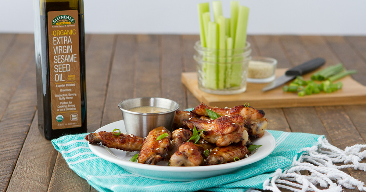 Keto Sesame Chicken Wings Healthful Pursuit
