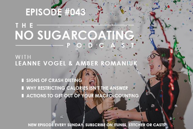 Signs You’re on a Crash Diet, Why You Want Off, and How to Do It#nosguarcoatingpodcast #bodypos #bodyimage #selfcare #selflove #healthfulpursuit