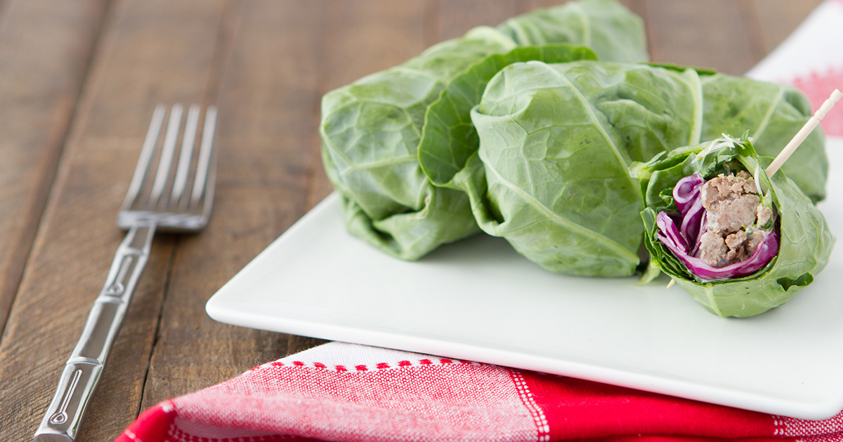 Keto Coleslaw Wraps - Healthful Pursuit