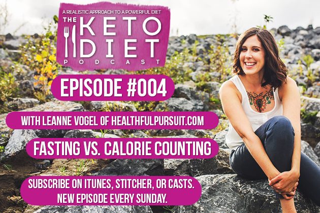 Fasting vs. Calorie Counting #healthfulpursuit #fatfueled #lowcarb #keto #ketogenic #lowcarbpaleo 