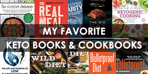 My favorite keto books and cookbooks
