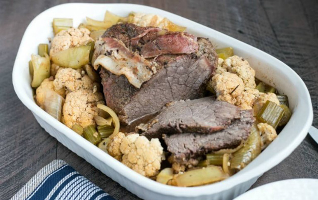 Low-Carb Crock Pot Roast Beef