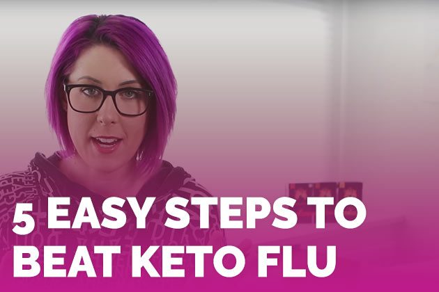 5 Easy Steps to Beat Keto Flu #keto #lowcarb #highfat #theketodiet