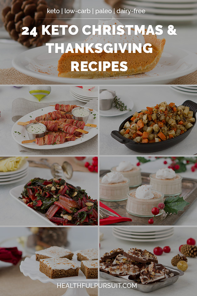 24 Keto Christmas and Thanksgiving Recipes #keto #lowcarb #highfat #theketodiet #ketochristmas #ketothanksgiving