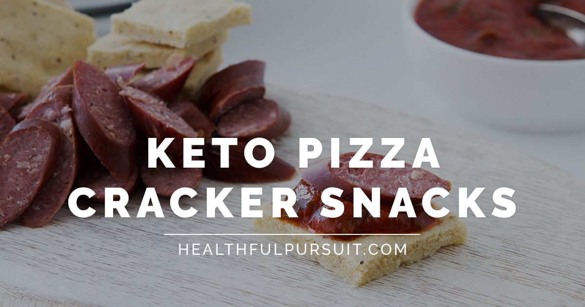 Pizza Crackers - Healthful Pursuit