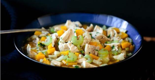Easy Low Carb Chicken Soup