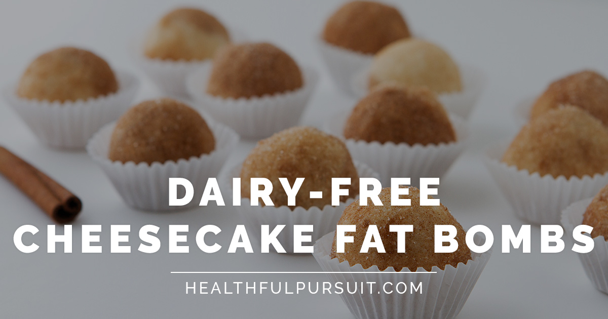 Dairy-free Cinnamon Roll Cheesecake Fat Bombs