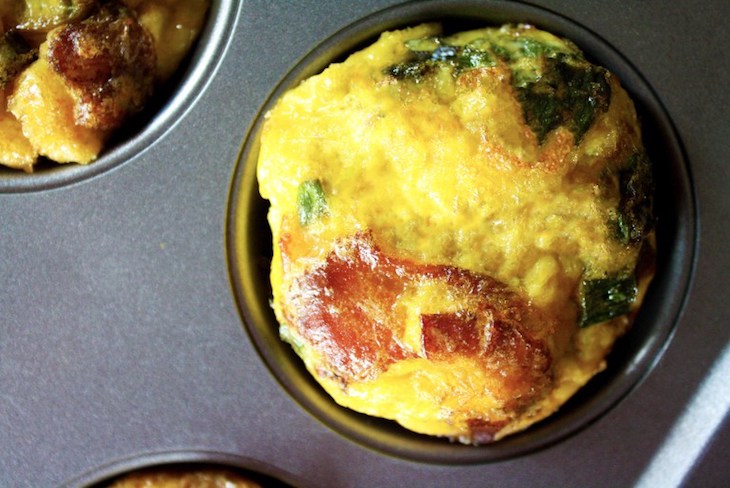 3-Ingredient Bacon & Egg Breakfast Muffins