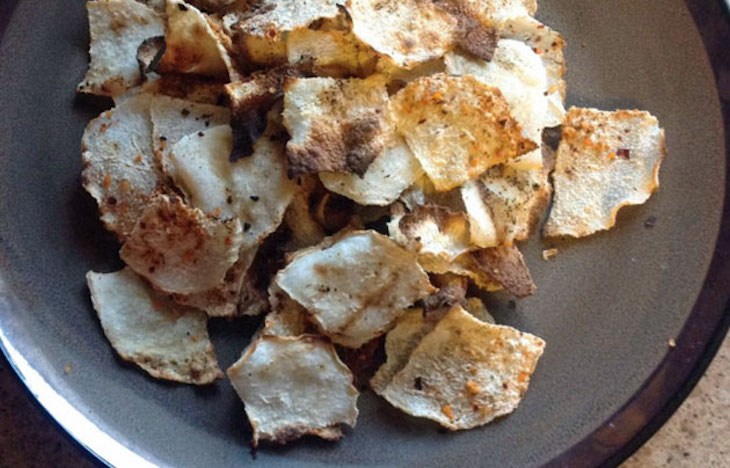 Crispy Jicama Chips