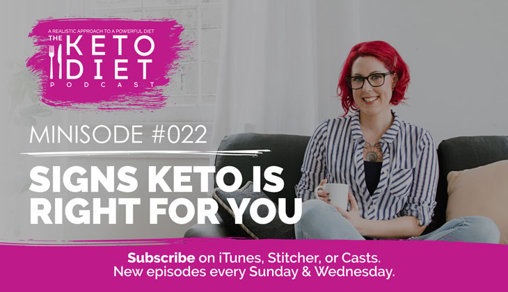 Signs Keto is Right For You #healthfulpursuit #fatfueled #lowcarb #keto #ketogenic #lowcarbpaleo #theketodiet