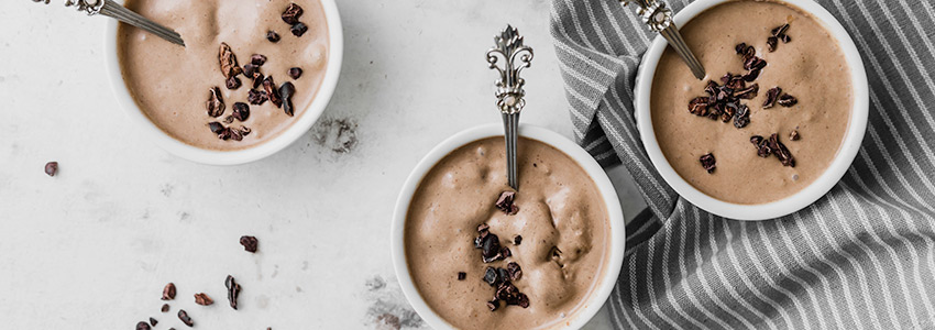 Keto Chocolate Soft Serve Ice Cream