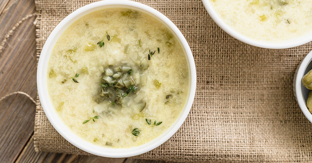 Keto Dill Pickle Soup Healthful Pursuit
