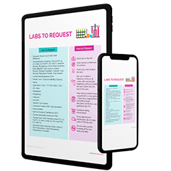 Guide to blood lab work