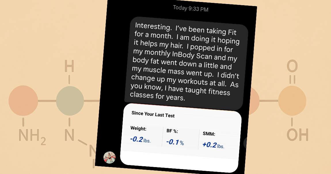 Direct message screenshot from customer