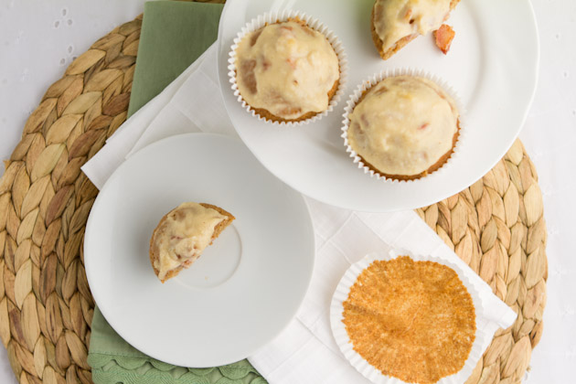 Apple Pie Cupcakes with Cream "Cheese" Frosting #cupcakes #dairyfree