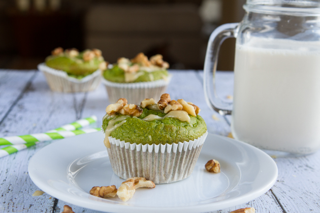 Paleo + Gluten-free Caramel Apple Cupcakes