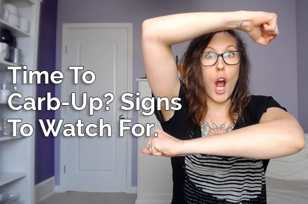 Time to Carb-Up? Signs To Watch For #video #keto #lowcarb #paleo