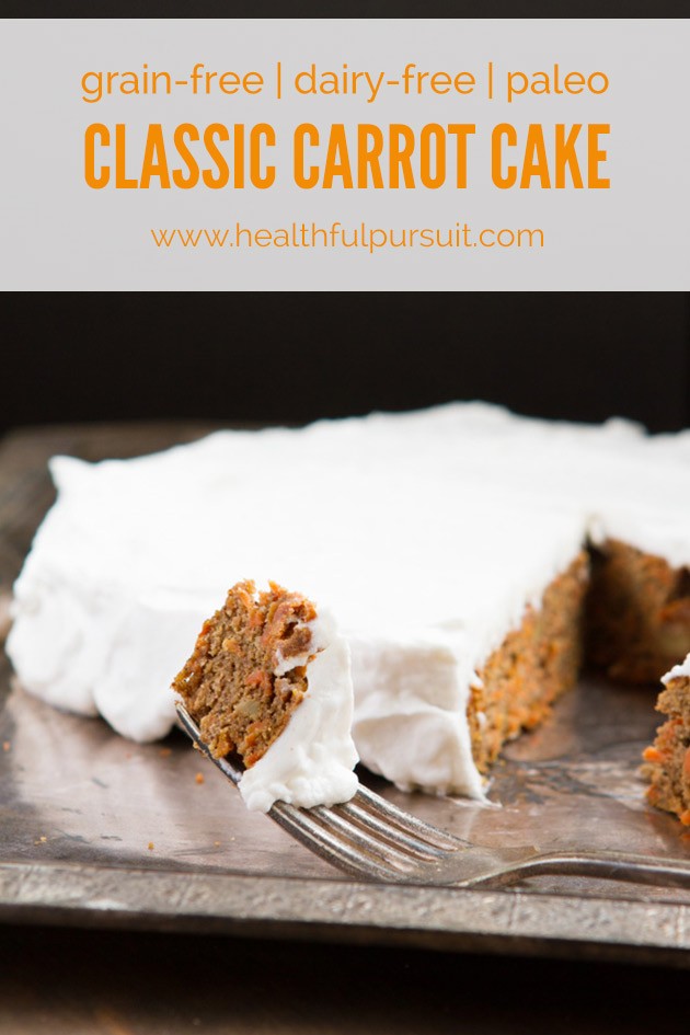 Classic Carrot Cake made with… cricket flour #grainfree #dairy-free #paleo