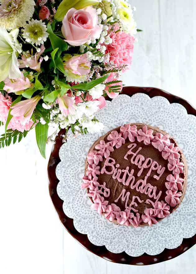 Happy Birthday Me cake