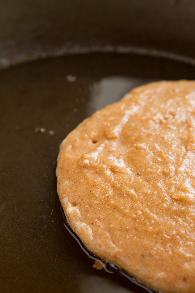 Crazy Good Low-carb Pancakes (made with pork rinds!) - no sugar, grains, dairy or flour