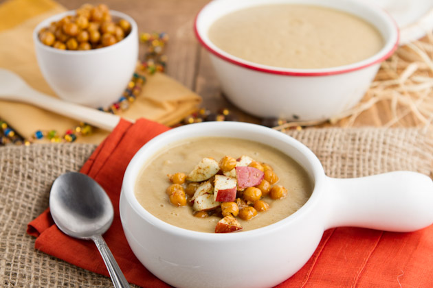 Curried Apple and Cauliflower Soup