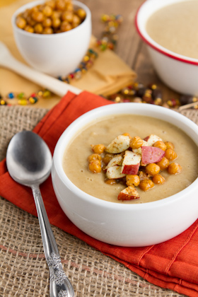 Curried Apple and Cauliflower Soup