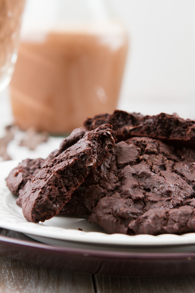 Double Chocolate Fudge Cookies-7582