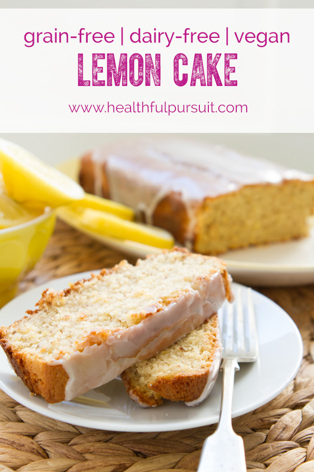Lemon Cake #grainfree #dairyfree #vegan