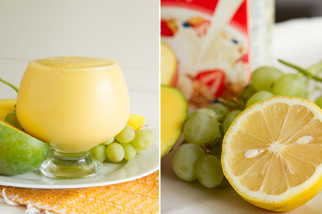 Mango Cream Smoothie #vegan #dairyfree