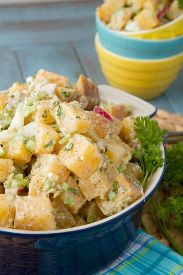 No Potatoes! Potato Salad #paleo #glutenfree #grainfree