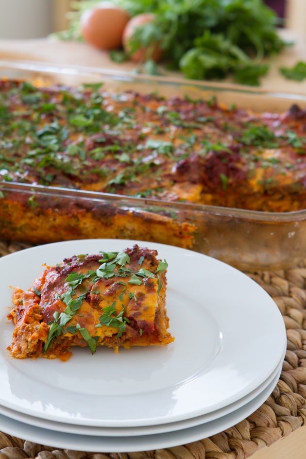 Paleo Lasagna with Dairy-free Melty Cheese + Butternut Squash "Noodles" (grain-free + dairy-free)