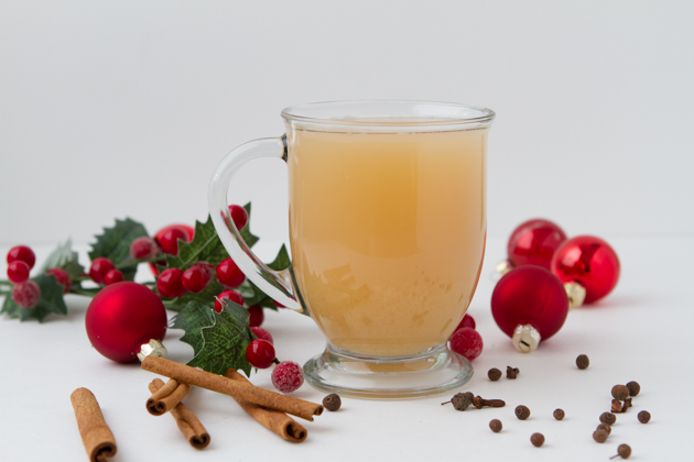 Spiced Pear Cider #sugarfree #healthychristmas