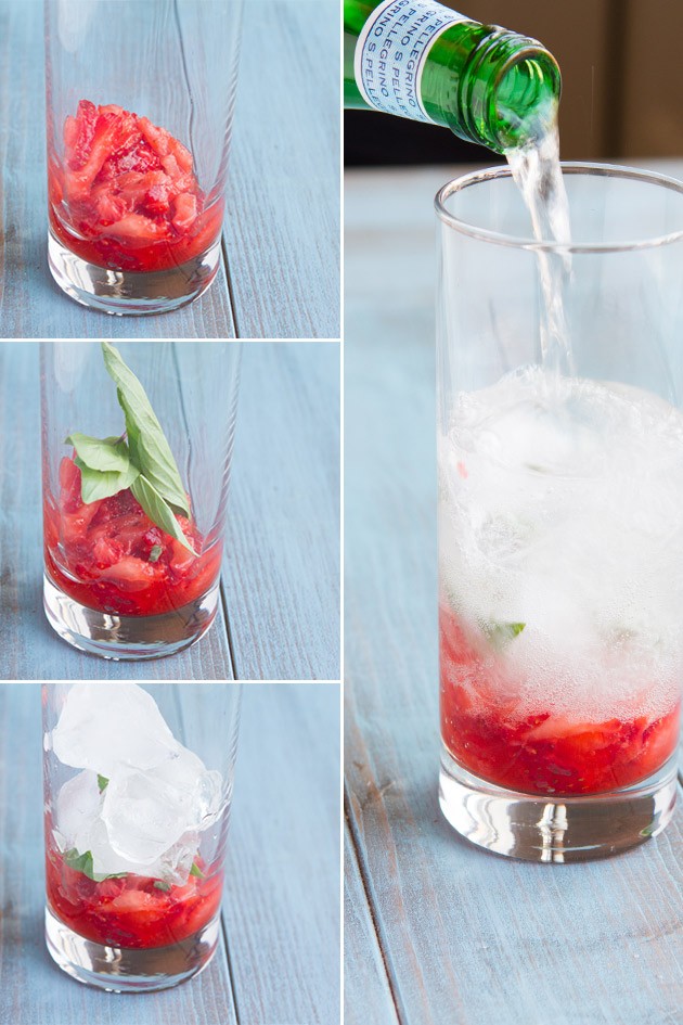 Strawberry Basil Italian Lemonade #vegan #sugarfree #keto #lowcarb #paleo