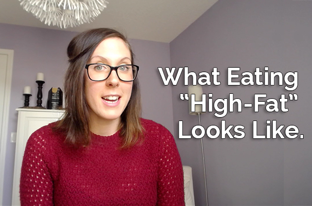 What Eating "High-Fat" Looks Like (meal ideas + foods) #keto #lowcarb #keto #hflc